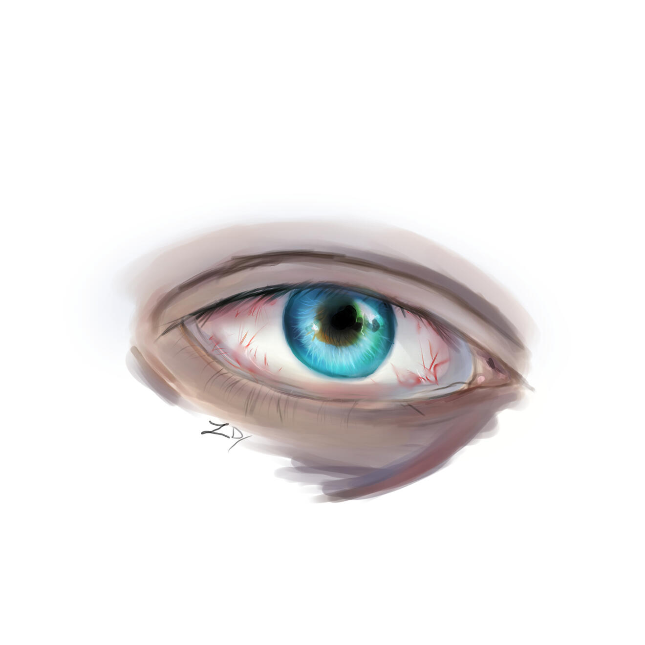 Intoxicated Eye Test (for character development)